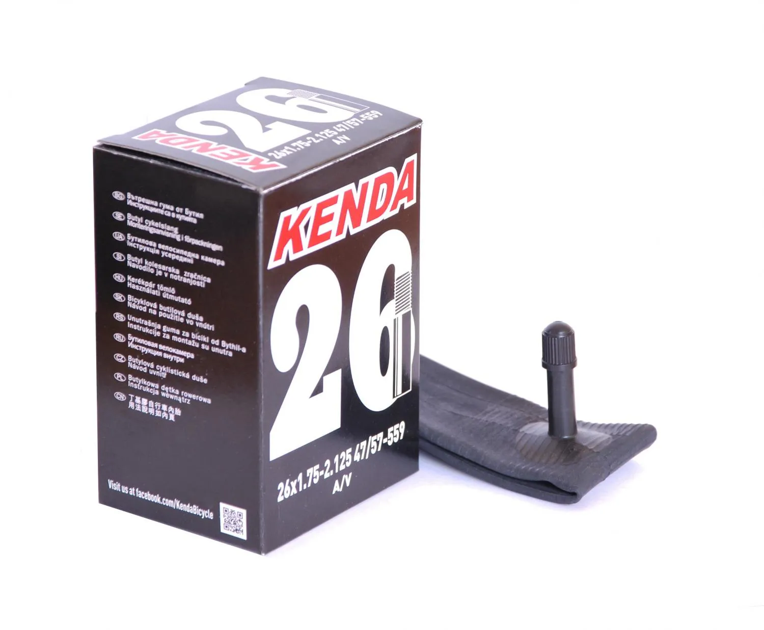 Камера KENDA 26"авто 1,75-2,125 47/57-559