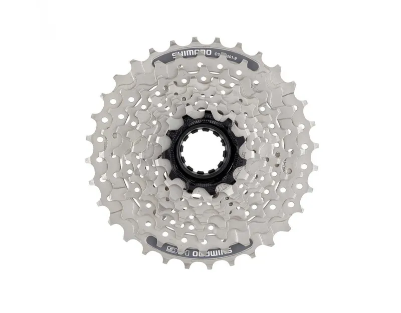 Кассета Shimano, HG201, 9ск, 11-32 серебро