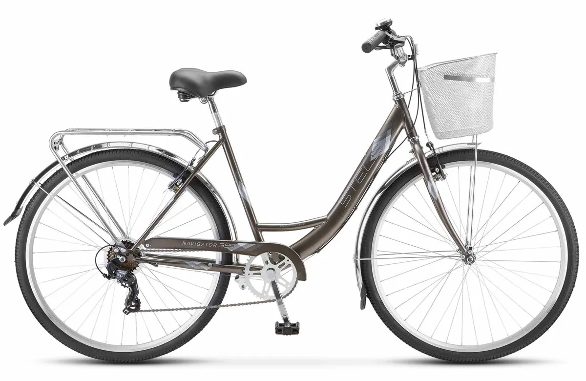 Велосипед STELS Navigator-395 V 28"   20" Золотисто-серый металлик Z010