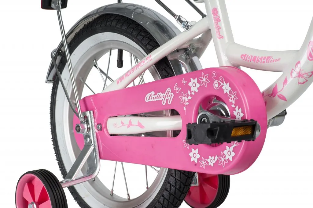 Детский велосипед NOVATRACK Butterfly 14"
