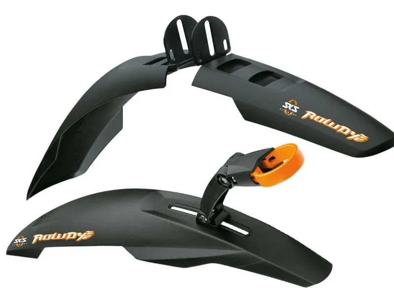 Крылья пластик SKS Rowdy-Set 20-24" черный