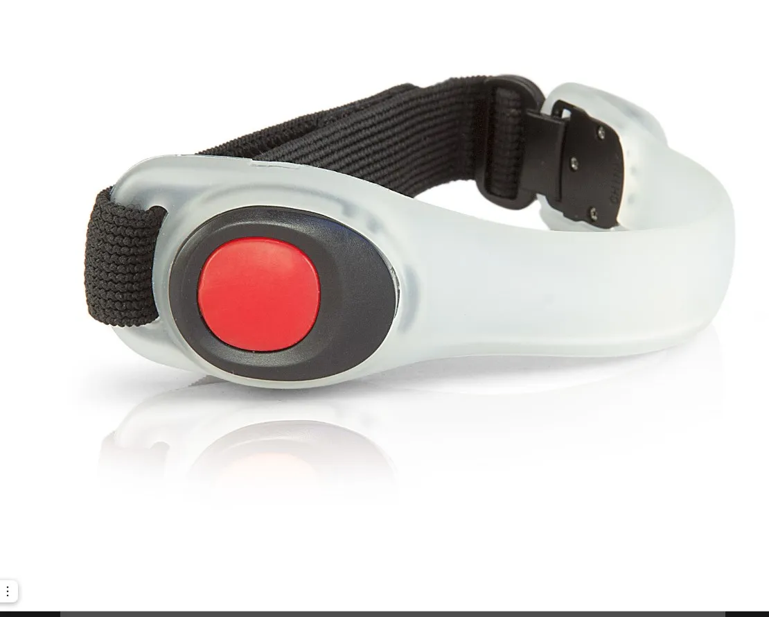 Фонарь Яркий Луч V-002W "Браслет" 2 белых LED, 2 р