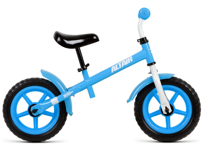 Беговел ALTAIR MINI 12 12" 2020-2021, синий/белый