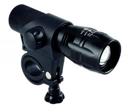 Фара 1д. пов. ярк. 3W/3ф.+ zoom черн. CREE M-WAVE