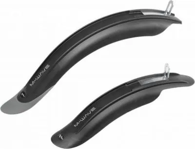 Крылья пластиковые 12-18" черные M-WAVE NEW